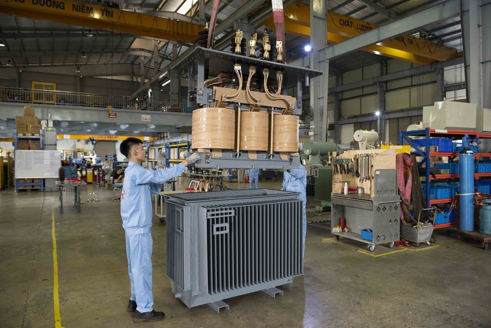 Transformer manufacturing process of MBT company